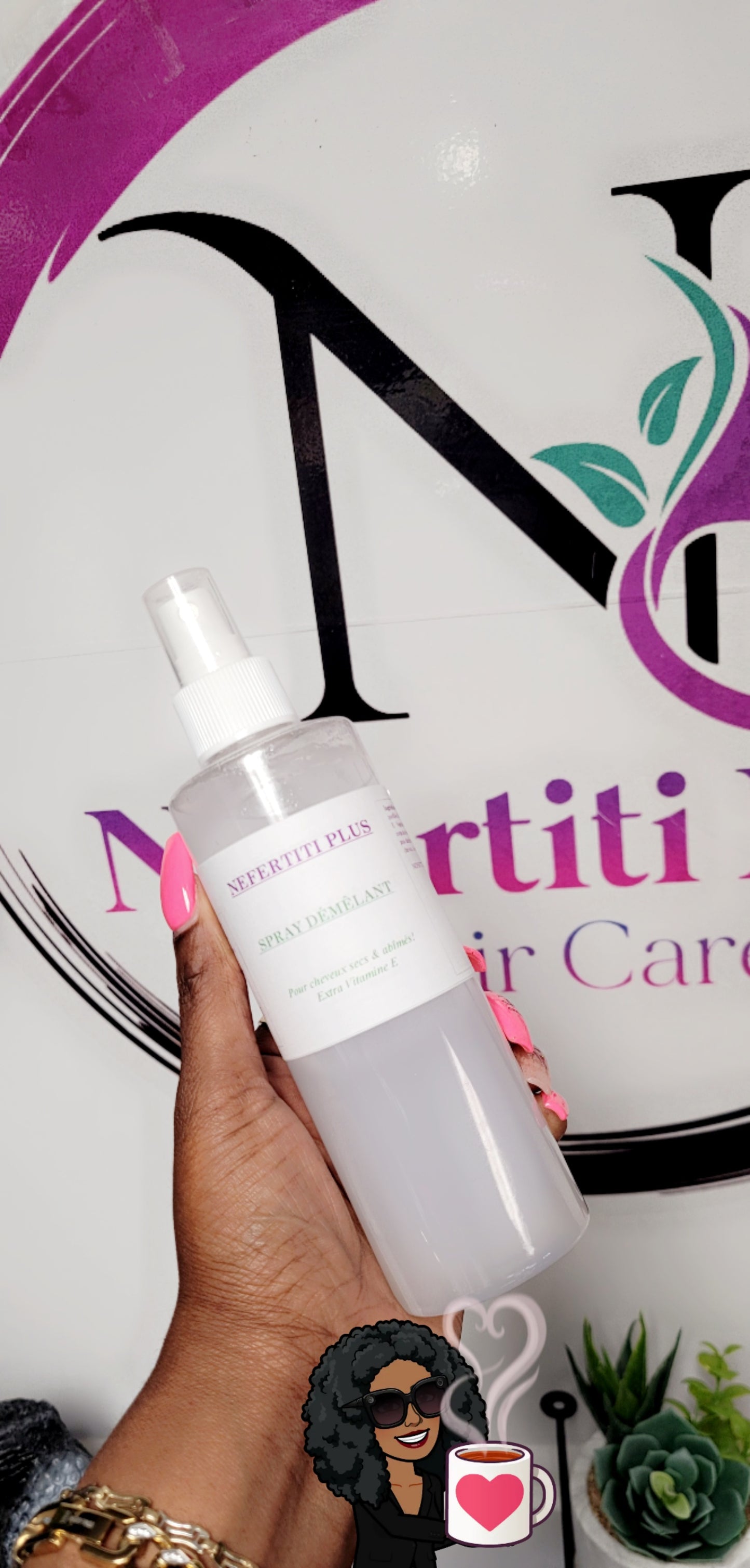 SRAY DÉMÊLANT NEFERTITI PLUS