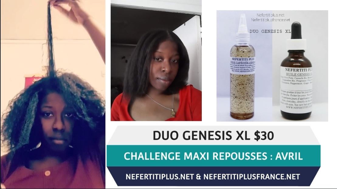 DUO GENESIS XL : CHALLENGE AVRIL 2021